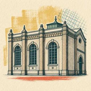 Illustration of Brighton Dome Corn Exchange