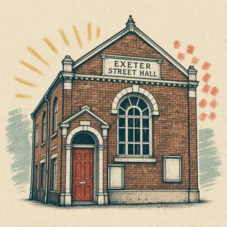 Illustration of Exeter Street Hall